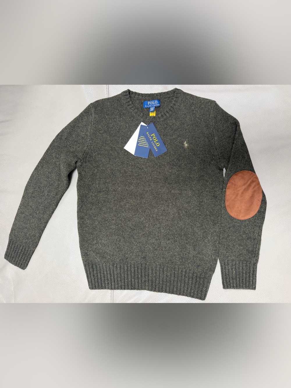 Polo Ralph Lauren Kids Crewneck Wool-Cashmere Blend Sweater BNWT size M (10-12)